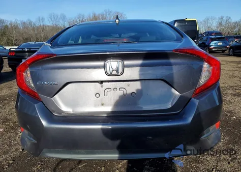 2018 Honda Civic Ex из США, поврежденный, VIN 2HGFC2F75JH576344